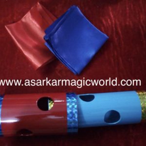 CANDLE THROUGH SILK TUBES MAGIC