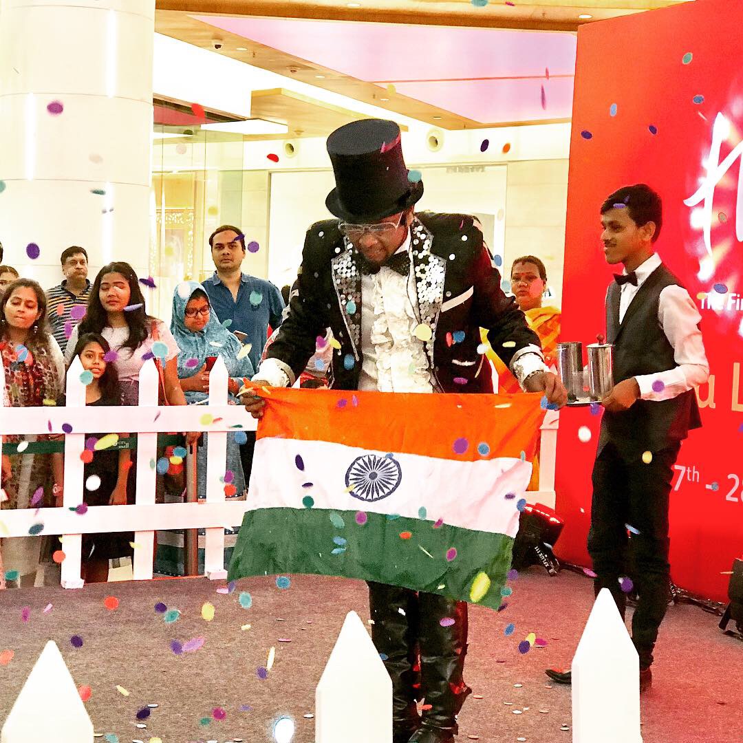 Magician A.Sarkar at South City Mall show