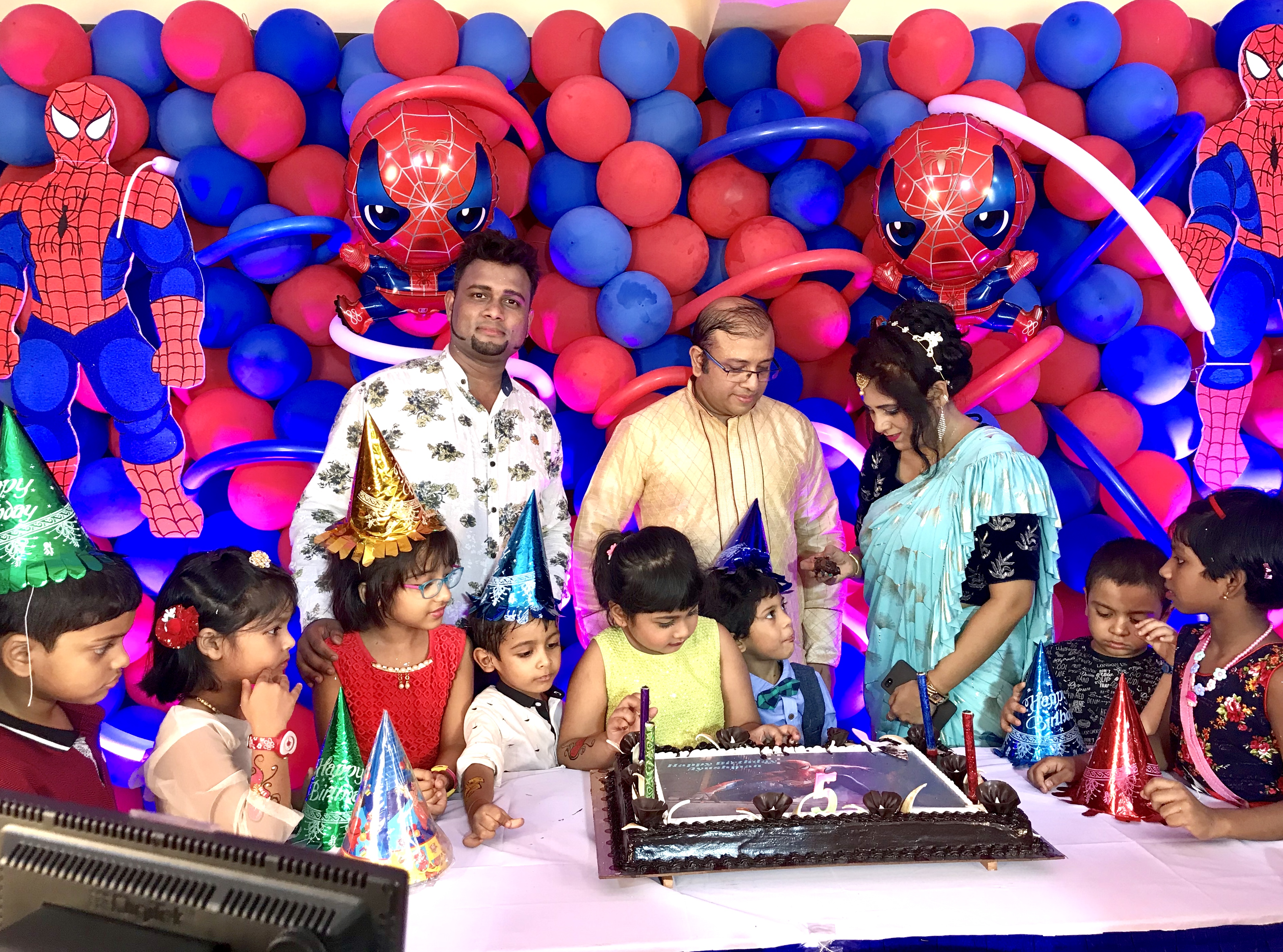 Magician A.Sarkar in a Birthday Show as a Guest