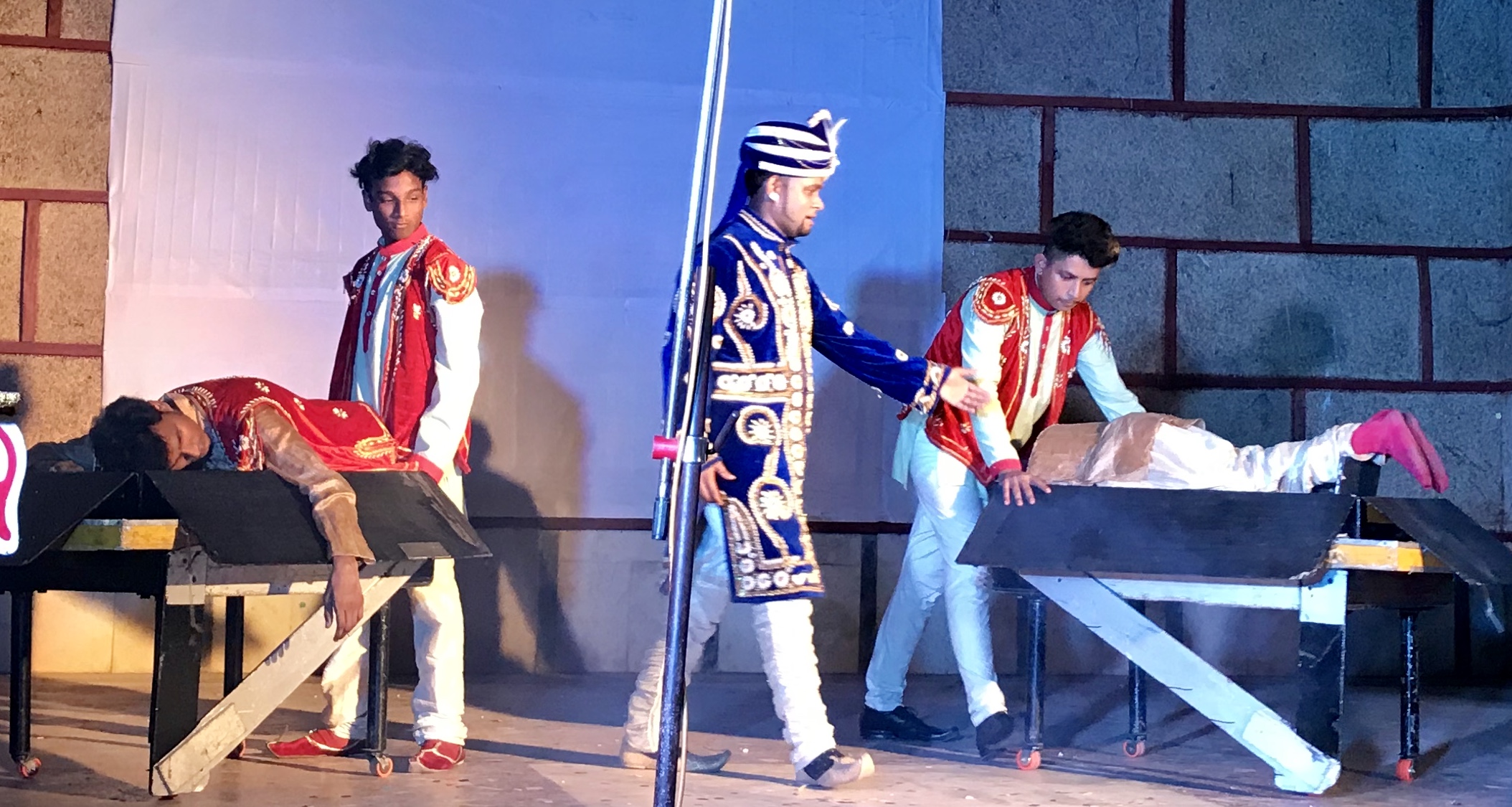 Magician A.Sarkar on Stage