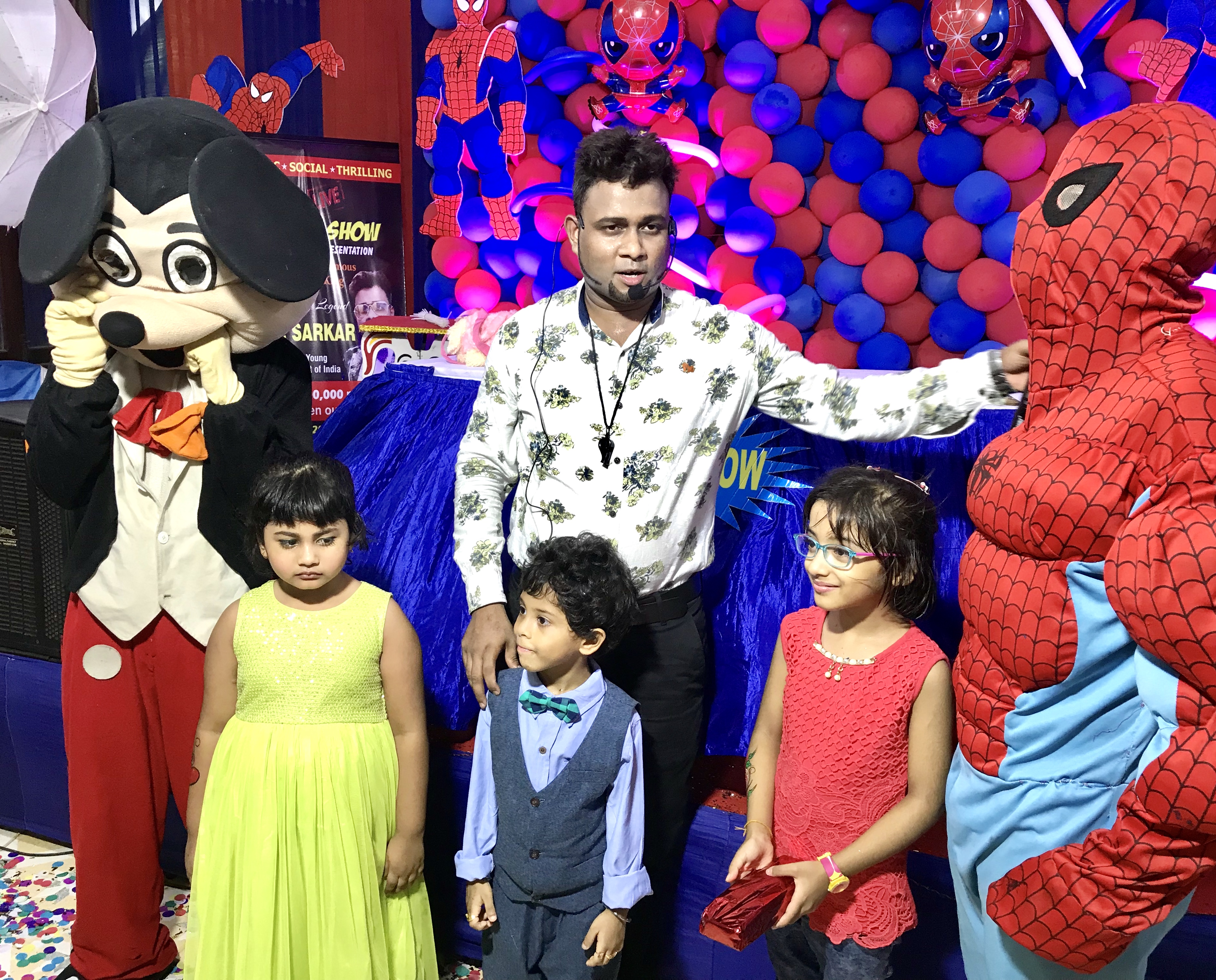 Magician A.Sarkar in a Game Show