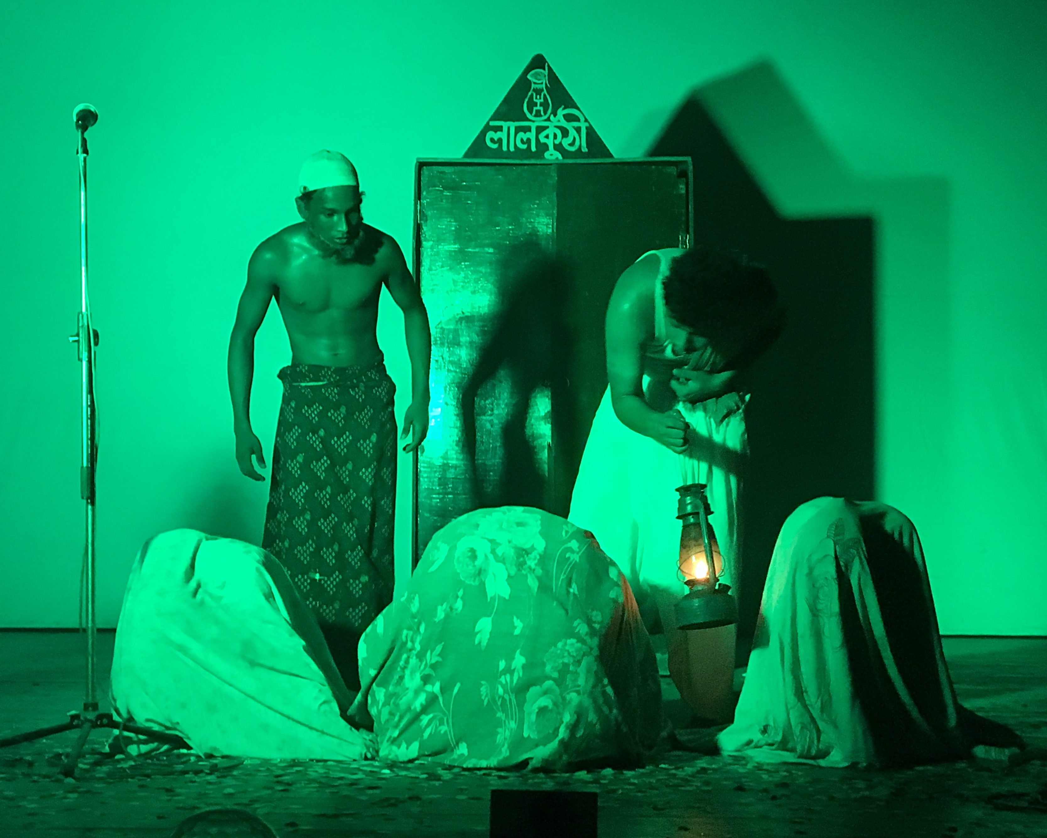 Magician A.Sarkar on Stage