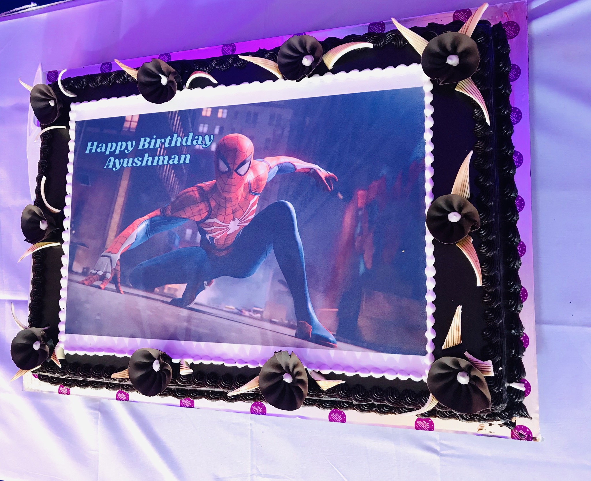 Special Birthday Cake Arranged By Magic World