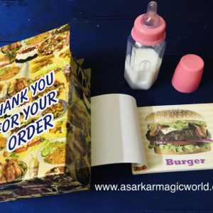 TELEPATHIC TAKEAWAY MAGIC / MENU CHART TRICK