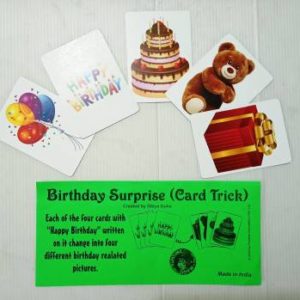 Birthday Surprise Card Magic Trick (Birthday Magic)
