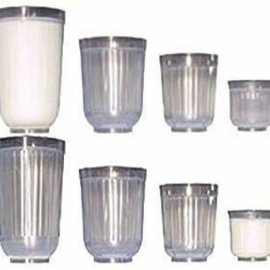 DIMINISHING MILK GLASSES / VANISHING MILK GLASSES