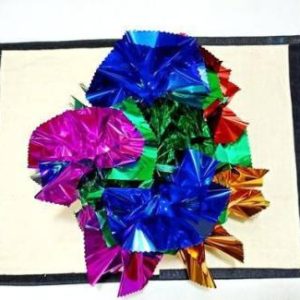 FIRE BAG TO FLOWER MAGIC (VELVET) WITH FLOWER / FIRE TO DOVE BAG MAGIC
