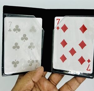 JUMPING PRINT MAGIC TRICK (DELUX) / Close UP Jumping Card Print Magic