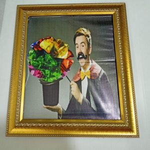 Picture to Flower Frame Magic (Golden Fiber) / Flower Photo Frame Magic