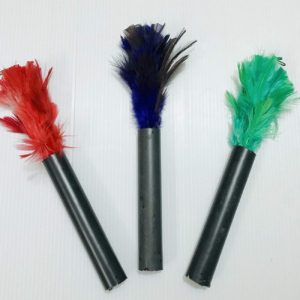 Visual Feather Duster Color Change Magic Set of 3 (Jumbo Size)