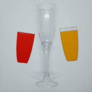 COLOR FUSION GLASS MAGIC / COLOR CHANGING DRINK MAGIC GLASS