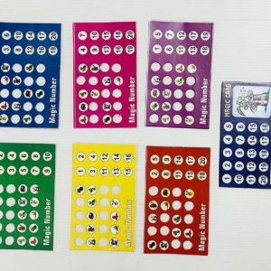 Magic Number Card / Number Magic Card / Mental Magic numbers card