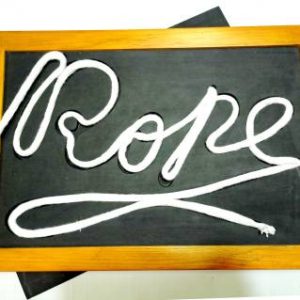 ROPE SLATE BOARD MAGIC / ROPE FROM SLATE BOARD MAGIC