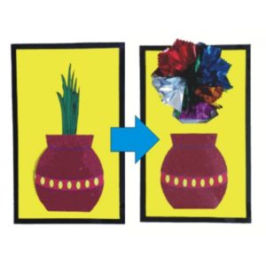 FLOWER BOUQUET BLOOMING VASE 3D MAGIC