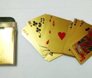 GOLDEN PLAYING CARD