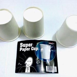 SUPER PAPER CUP MAGIC (RUBBER) / KING MAGIC APPEAR & VANISH LATEX CUP