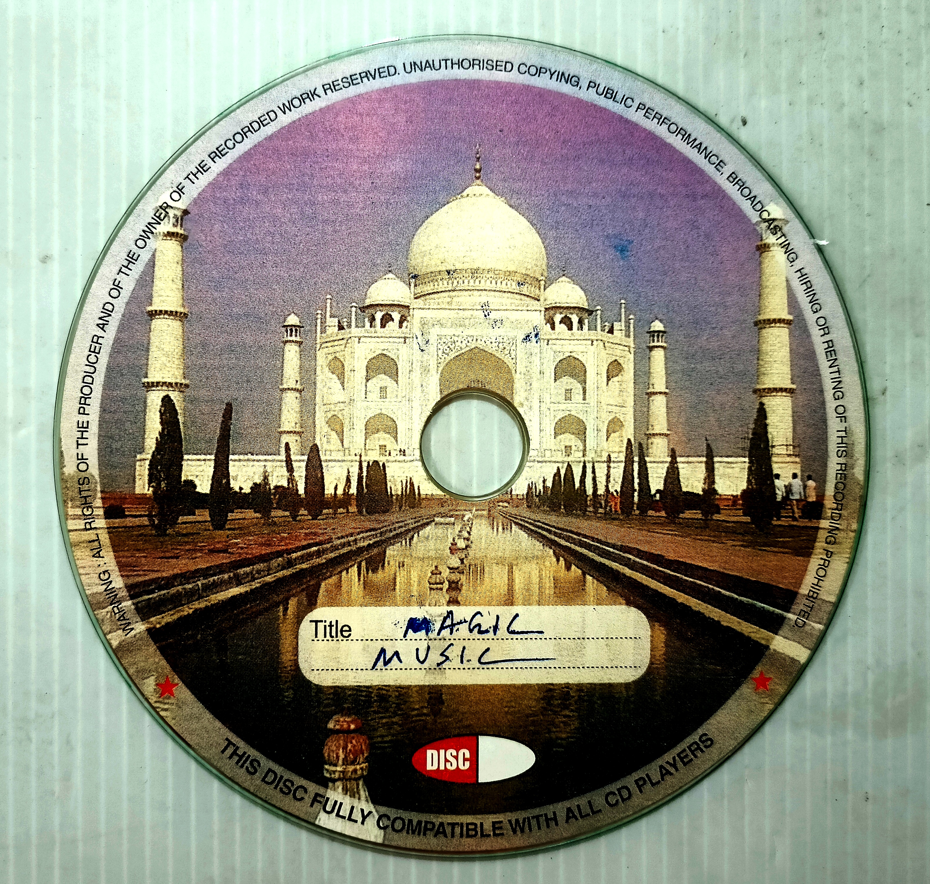 MAGIC MUSIC SOFT COPY / CD