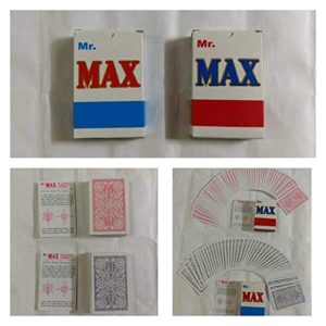 MR.MAX MARK SPY MAGICIAN PLAYING CARD (GAMBLING CARD) SET OF 12