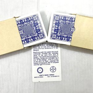 MAGIC MARKED CARD DECK (SET OF 2) / CHEATING PLAYING CARD / TIN PATTI MARKED CARD