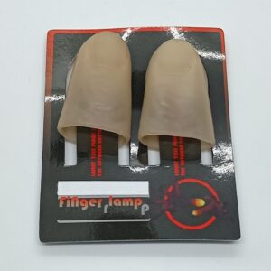 LIGHTING THUMB TIP MAGIC DARK SKIN TONE (RED 2X BRIGHT LIGHT) / DELIGHT THUMB MAGIC TRICK