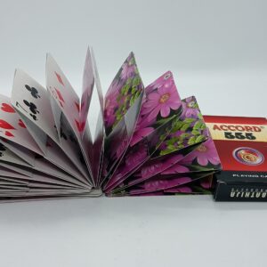 CHAIN CARD MAGIC / FAN CARD MAGIC TRICK / JOINING CARD DECK