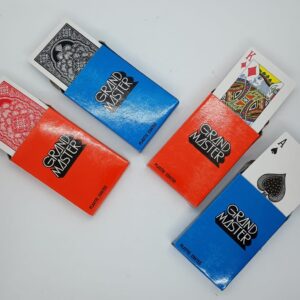 GRAND MASTER MARK CARD DECK (SET OF 4 PACKS) / TIN PATTI MARKING CARD / CHEATING CARD DECK