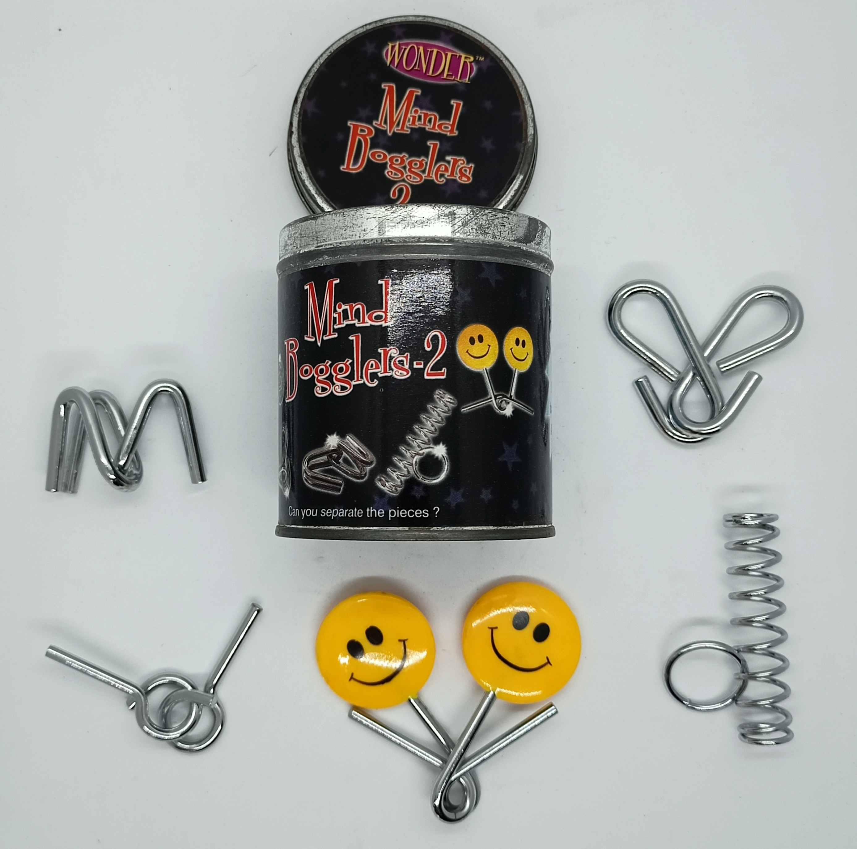 MIND BOGGLERS 2 PUZZLE (SET OF 5 METAL PUZZLES) / WONDER PUZZLE SET