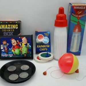 THE YOUNGER MAGICIAN SET / SUPER MAGIC SET (5 TRICKS)