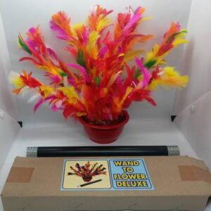 WAND TO FLOWER (DELUX) / MAGIC STICK TO JUMBPO FLOWER ON POT MAGIC TRICK
