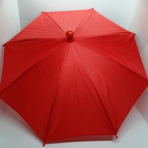 Production Magic Umbrella (12INCH) RED / Body Loading Small PARASOL of Magician