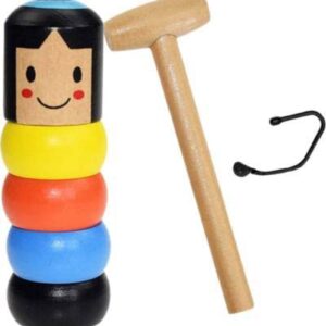 Living Puppet Magic Trick / Immortal Hero Magic Puppet Trick / Daruma The Unbreakable Wooden Man Magic