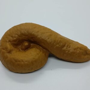 Fake Poop Gag Toy / Fake Potty Prank Toy / Fake Shit TURD Soft Rubber Toy