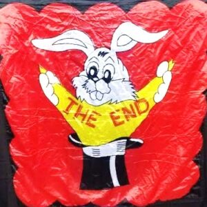 THE END SILK 36"INCH FOR MAGIC SHOW