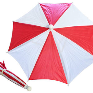 PRODUCTION UMBRELLA MAGIC (RED & WHITE) / PARASOL MAGIC (14 INCH)