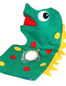 JURASSIC EGG BAG CUM PUPPET MAGIC / DINOSAUR PUPPET FOR VENTRILOQUISM