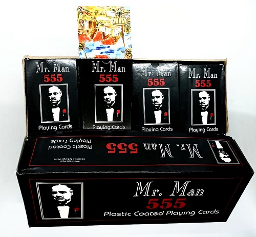 MR.MAN MARKED PLAYING MAGIC CARD (SET OF 12) / CHEATING CARD MAGIC / SPY MENTALISM MARK CARD - Image 3