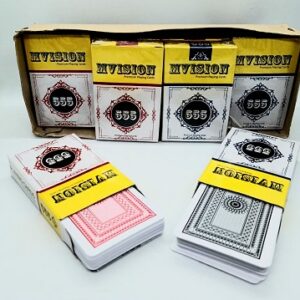 MVISION 555 MARKED CARD DECK MAGIC (SET OF 12) / SPY MARK CARD PACKET 555 / CHEATING MARK CARD 555 / MENTALISM MARKED CARD PACK