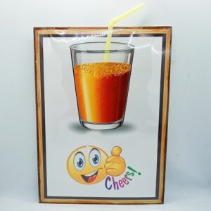 ANIMATED DRINK GLASS PICTURE MAGIC TRICK / JUICE PICTURE MAGIC / JUICE DRINKING POSTER MAGIC3
