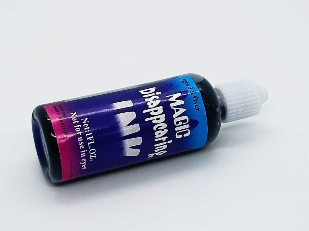 VANISHING INK MAGIC TRICK / DISAPPEARING INK BOTTLE MAGIC - Image 3