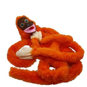 VENT MONKEY PUPPET (ORANGE) / VENTRILOQUISM TALKING PUPPET