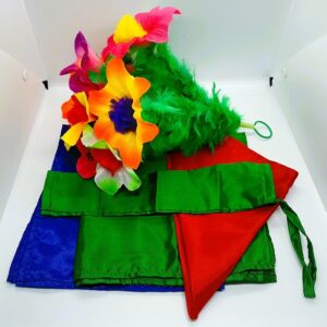 SILKS TO FLOWER BOUQUET MAGIC TRICK / HANKIES TO FLOWER PRODUCTION MA