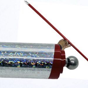 RED Appearing Cane Magic (Metal) / EXTENDABLE Staff Magic Trick