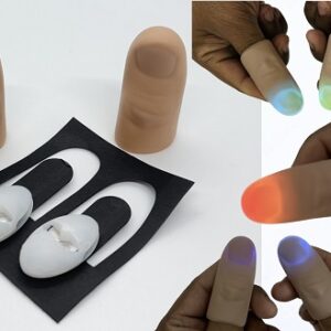 MULTI COLOR Thumb TIP Light Magic (Set of 2) / DELIGHTING Thumb Finger Magic Trick