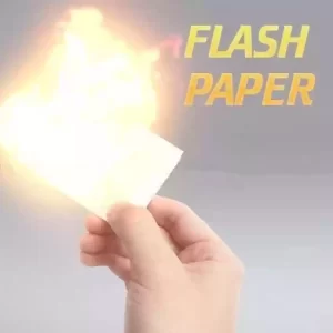 FLASH PAPER MAGIC WHOLESALE PACK (SET OF 50PCS) / BAKERY FIRE PAPER MAGIC TRICK (20CM X 20CM)