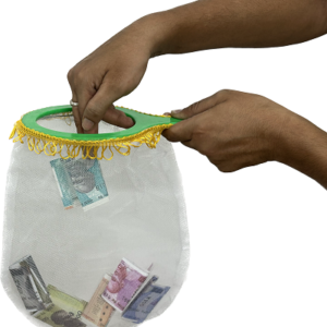 CLEAR FORCE CHANGE BAG MAGIC TRICK (MESH BAG MAGIC) / CLEAR FORCING CHANGING BAG MAGIC