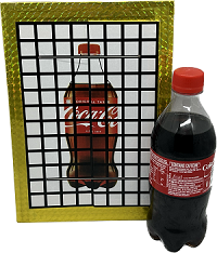 PICTURE TO COKE MAGIC TRICK / COKE OUT OF PICTURE MAGIC