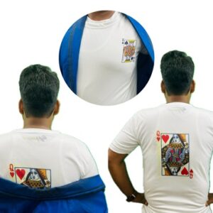 MENTALIST KING QUEEN PREDICTION T-SHIRT MAGIC TRICK / KING QUEEN PREDICTION T SHIRT MAGIC (AVAILABLE SIZES S,M,L,XL,XXL)