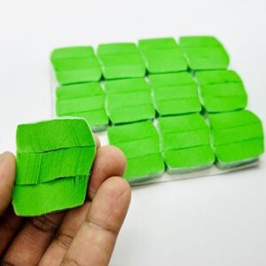SNOW STORM MAGIC TRICK (GREEN) / CONFETTI SNOW FALL (SET OF 12) / WINTER TIMES IN CHINA MAGIC