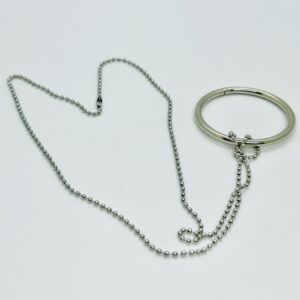 CHAIN & RING MAGIC TRICK DELUX (SILVER)