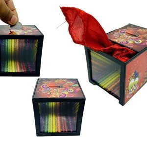 WONDER BANK MAGIC TRICK / PRODUCTION GIFT BOX MAGIC TRICK (SMALL)